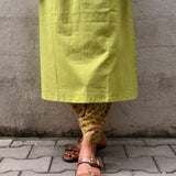 Green Embroidered Kurta Set