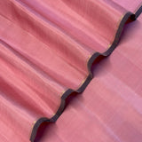 Lavanyam Contrast Kanchi Silk Saree - Pink