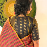 Jwala Silk Blouse - Black