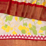 Anagha Bloom Kutch Embroidered Kanchi Silk Saree