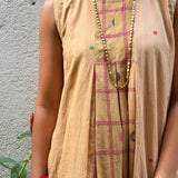 Kaleidoscope Montage Kanchi Cotton Dress - Sandalwood