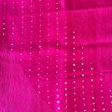 Handwoven matka silk saree