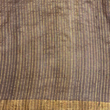 Maya Sakura Tussar Saree - Ice Blue