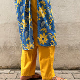 Shyla - Yellow Cotton Pants