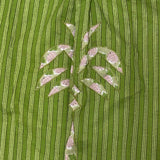 Applique Embroidered Men's Shirt - Green