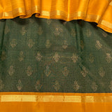 Sumangala Zari Checks Kanchipuram Silk Saree