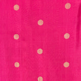 Ranya Dots Kanchipuram Silk Saree - Navy Blue
