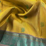 Kimaya swan and paisley silk saree