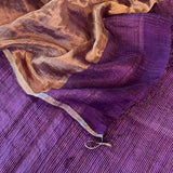 Silk sequinned saree