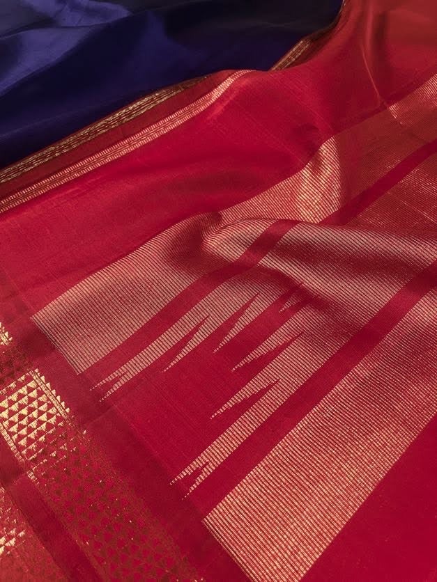 Mohana korvai Kanchi silk dupatta