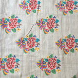 Tussar pettipoint saree