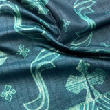 Tussar shibori saree