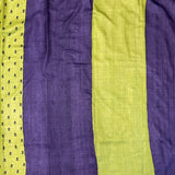 Veena Little Flowers Tussar Saree - Green