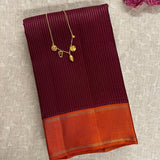 Alani contrast kanchi silk saree