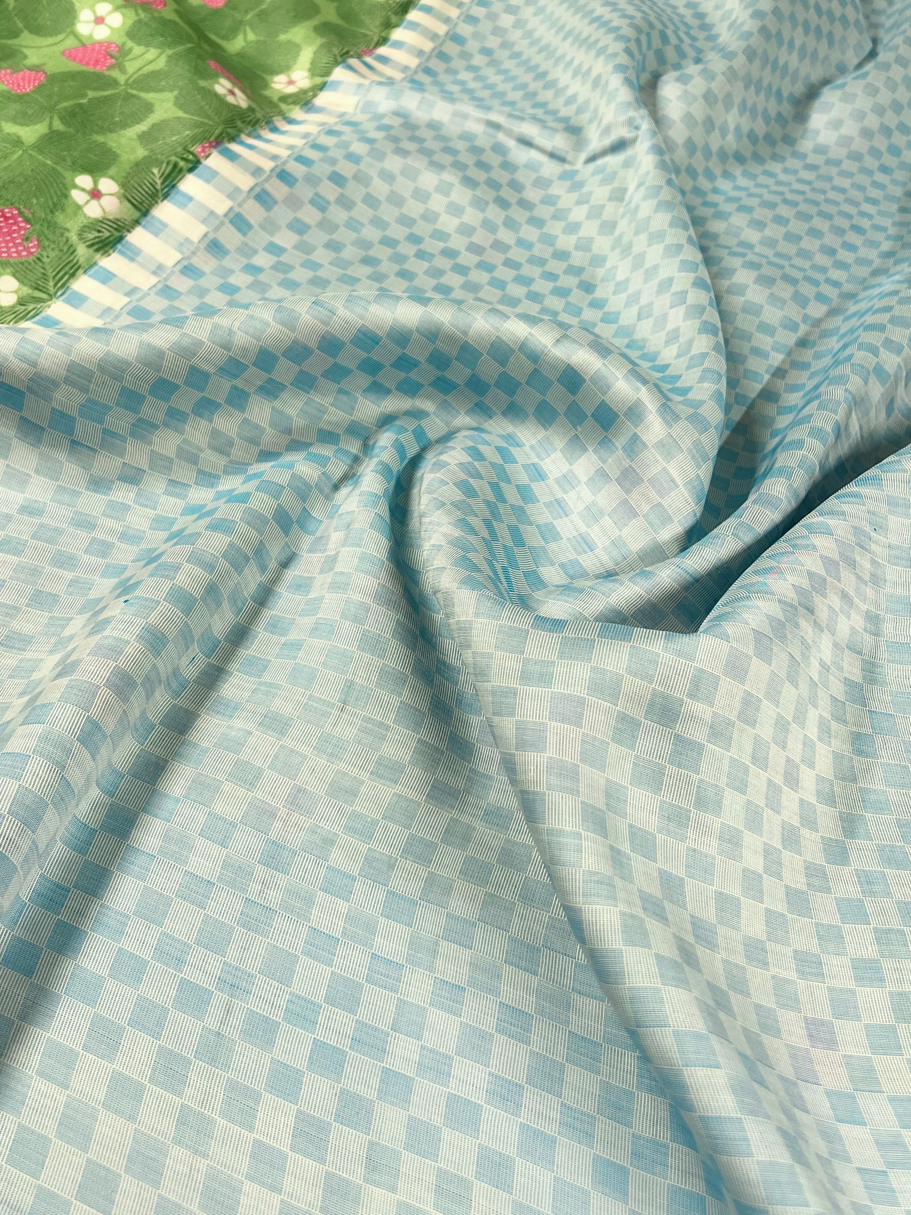 Mila mat border kanchipuram silk saree