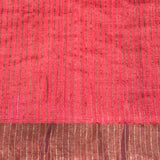 Maya Snowbells Tussar Saree - Maroon