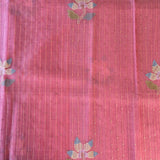 Organza jamdani saree