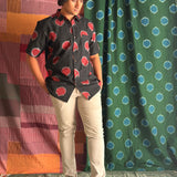 Elements Lava Ikat Shirt - Black