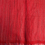 Metallic zari striped organza saree