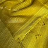 Sequinned matka organza saree