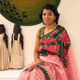 Mila Petal Twist Kanchipuram Silk Saree