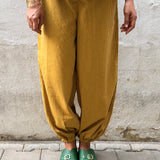 Kaleidoscope Axis Cotton Pants - Mustard