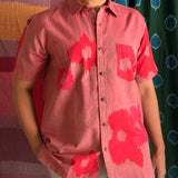Elements Poppy Ikat Shirt - Petal