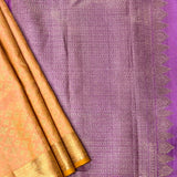 Sumangala Amber Glow Kanchipuram Silk Saree
