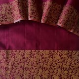 Trayi Maroon Vanasingaram Kanchipuram Silk Saree
