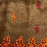 Tuhina Sage Green Kutch Embroidery Organza Saree