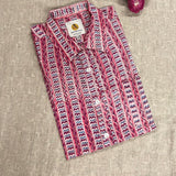 Pink Striped Men's Shirt