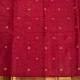 Charita Pink Micro checks Silk Saree