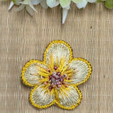 Golden Day Lily Brooch