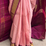 Mohana Rudraksham Kanchi Silk Saree - Pink