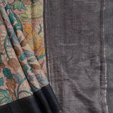 Tussar kalamkari saree