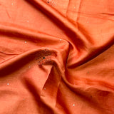 Tussar mukaish work saree