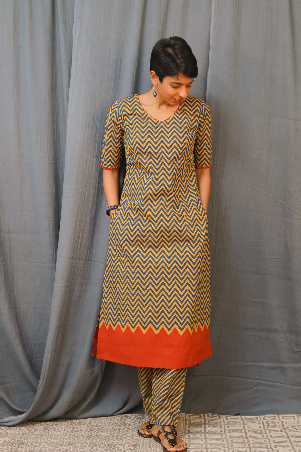 Chevron kurta