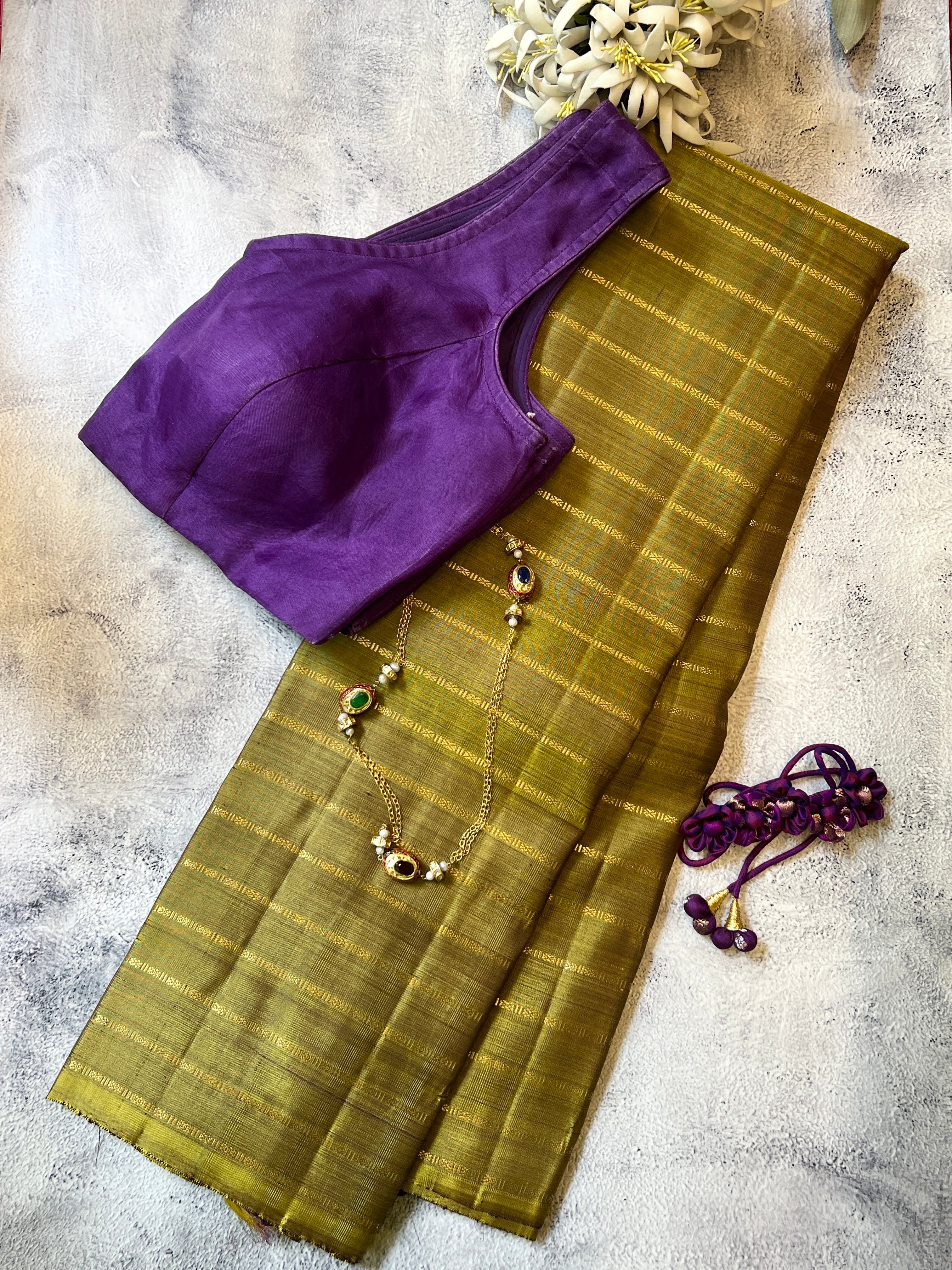 Veldhari kanchipuram silk saree