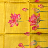 Veena floral tussar saree