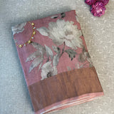Maya pastel floral saree