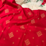 Mila buttercup korvai kanchipuram silk saree