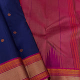 Kimaya mayil kann border silk saree