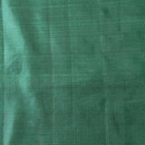 Mishrita Floral Border Organza Saree - Citron, Orange and Green