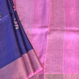 Maya floral tussar saree