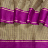 Mohana chessboard kanchi silk saree