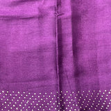 Tussar mukaish work saree