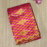 Jugal Sweet Checks Silk Saree