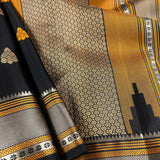 kimaya thread and zari border silk saree