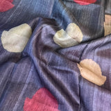 Maya abstract print tussar saree