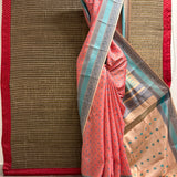 Mila Paisley Thread Woven Border Silk Saree